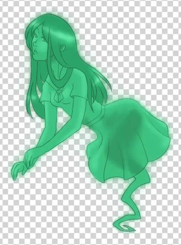 Ghost Girl - Cartoon