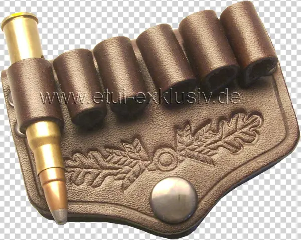 Gürteletui 6 Kugeln, - Gun