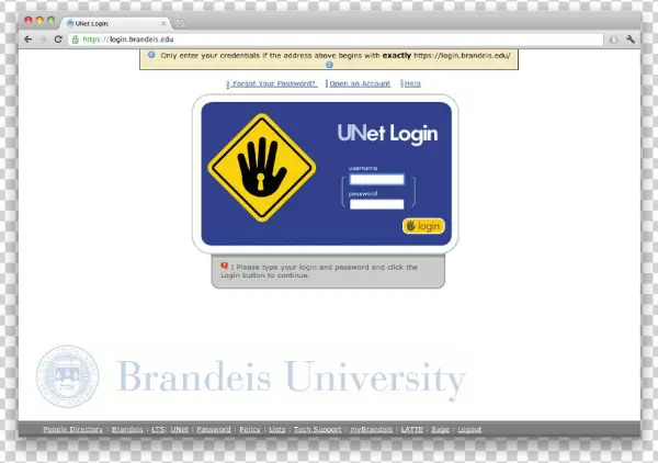 I Started Looking At Other Universities' Login Pages - Cosign