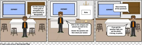 Jeopardy Game - Robert Millikan Comics