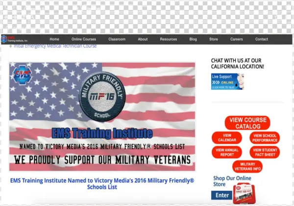 Make Your Mark Web Design Ems Training Institute Military