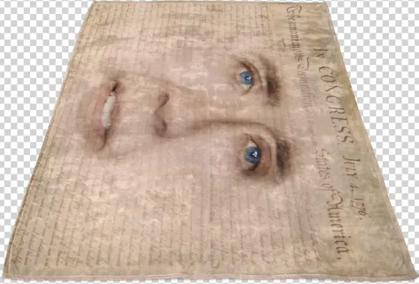 Nicolas Cage Fleece Blanket - Plank