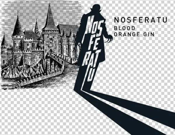 Nosfeatu Distillry Logo - Hunedoara Castle