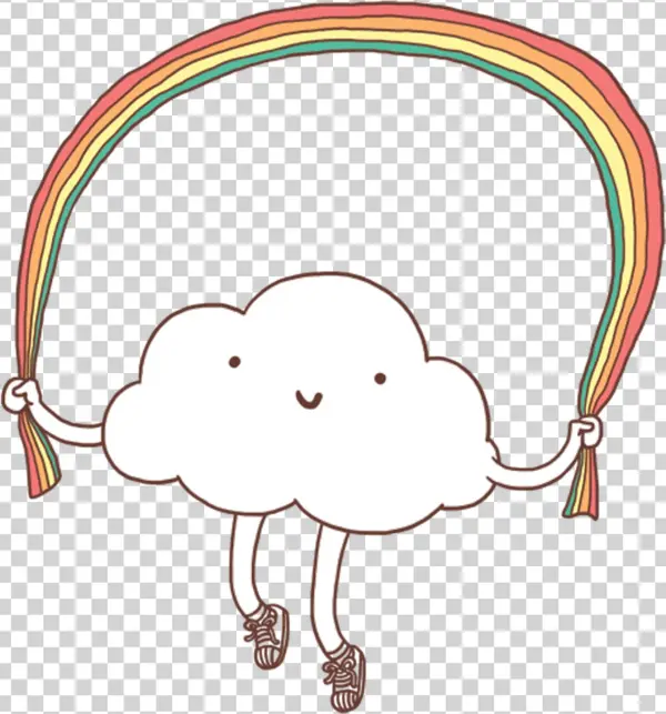 Skipping Rainbow - Tattly