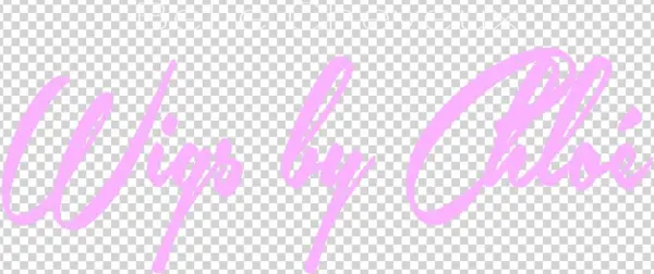 Bc Wigsbychloe Tag White 2 - Calligraphy