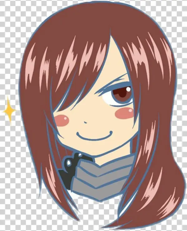 Erzascarlet Sticker - Cartoon