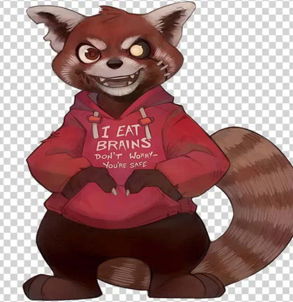 I Am Your Red Panda Zombie Overlord That Is All