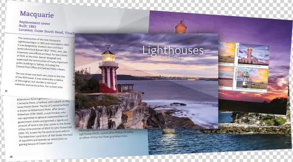 Lighthouses Of Sydney Prestige Booklet - Flyer