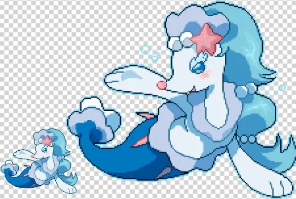 Primarina Pixel - Cartoon