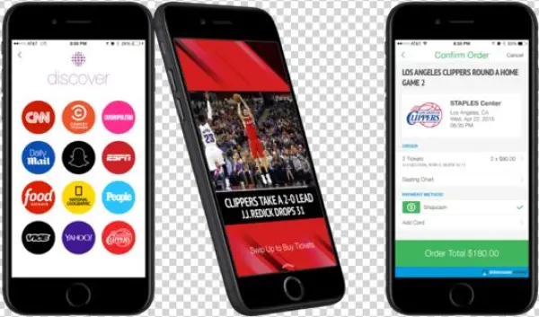 Snapchat Mock Hero - Iphone