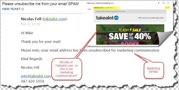 Takealot - Com Spam - Takealot