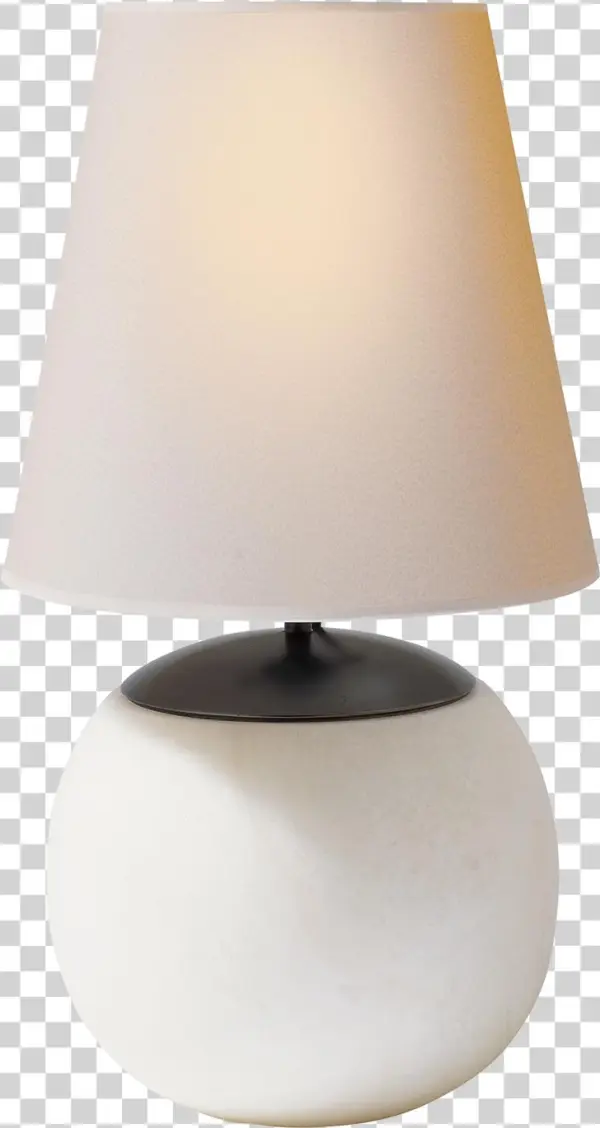 Terri Large Round Table Lamp - Lampshade
