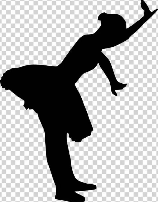 Ballerina Silhouette - Illustration