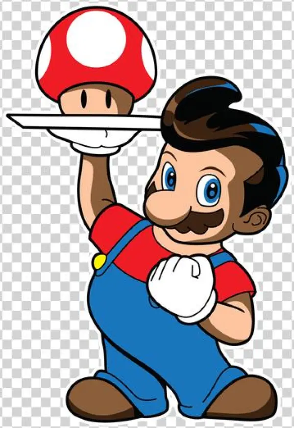 Big Mario Tee Design By Brinkerhoff - Big Mario