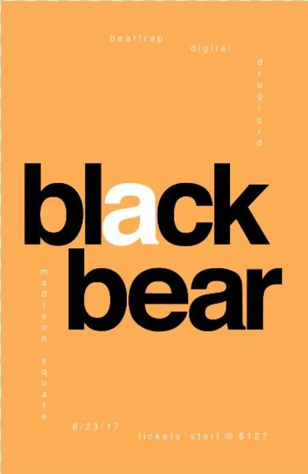 Blackbear - Graphic Design