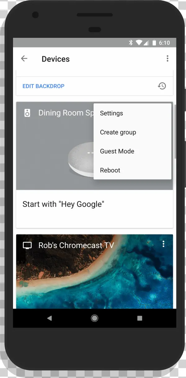 Creating A Google Home Group - Iphone