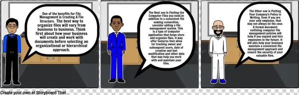 File Managment - Cartoon
