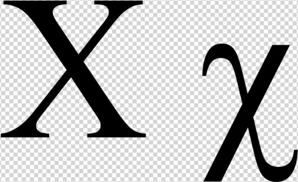 Greek Chi - Oxford Academy Monterrey Logo