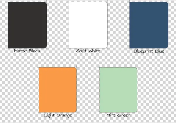 Notebook Colors All 5 - Orange