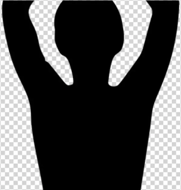 Yoga Cliparts Black - Sign