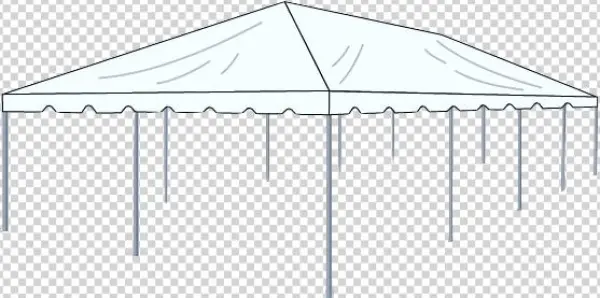 20' X 40' Classic Series Frame Clear