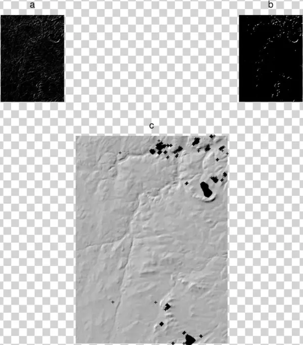 A Gradient Image Of Part Of The Area Of Finnmarksvidda - Visual Arts