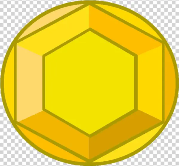 Citrine Gem - Circle
