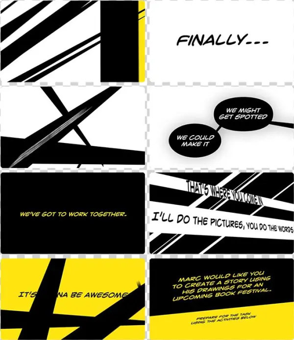 Comic Book Animatic - Graphic Design