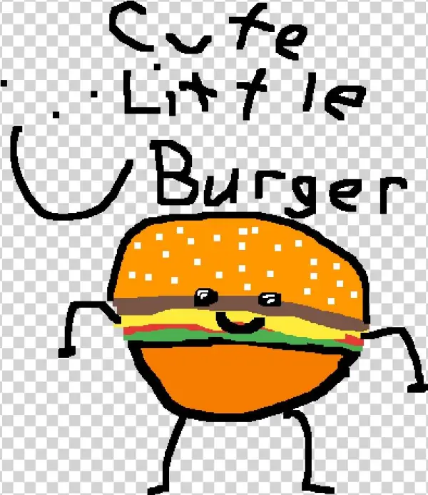 Cute Little Burger