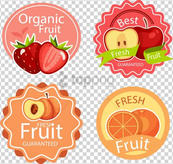 Free Png Fruit Sticker Png Image With Transparent Background - Sticker