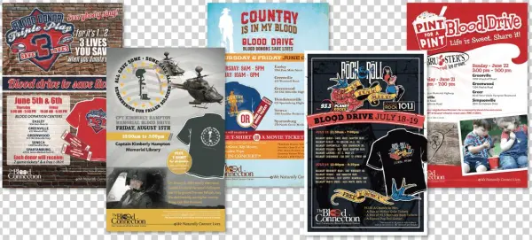 Graphic Design Campaign The Blood Connection - Flyer