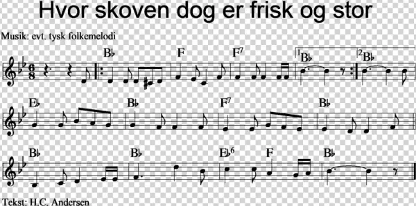 Hvor Skoven Dog Er Frisk Og Stor - Ut Queant Laxis