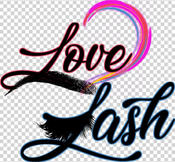 Love, Lash - Calligraphy