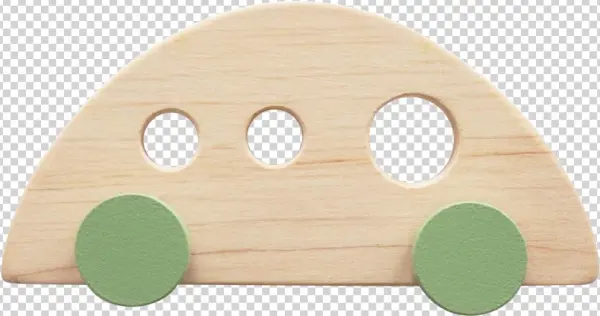 Pinch Toys - Car - Mini - Basil - Plywood