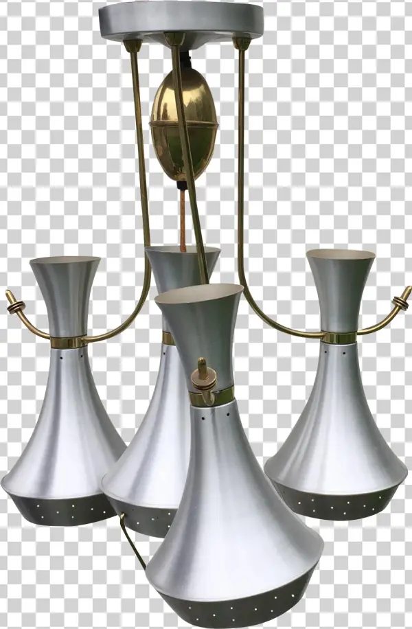 S Brass Chandelier Chairish - Chandelier