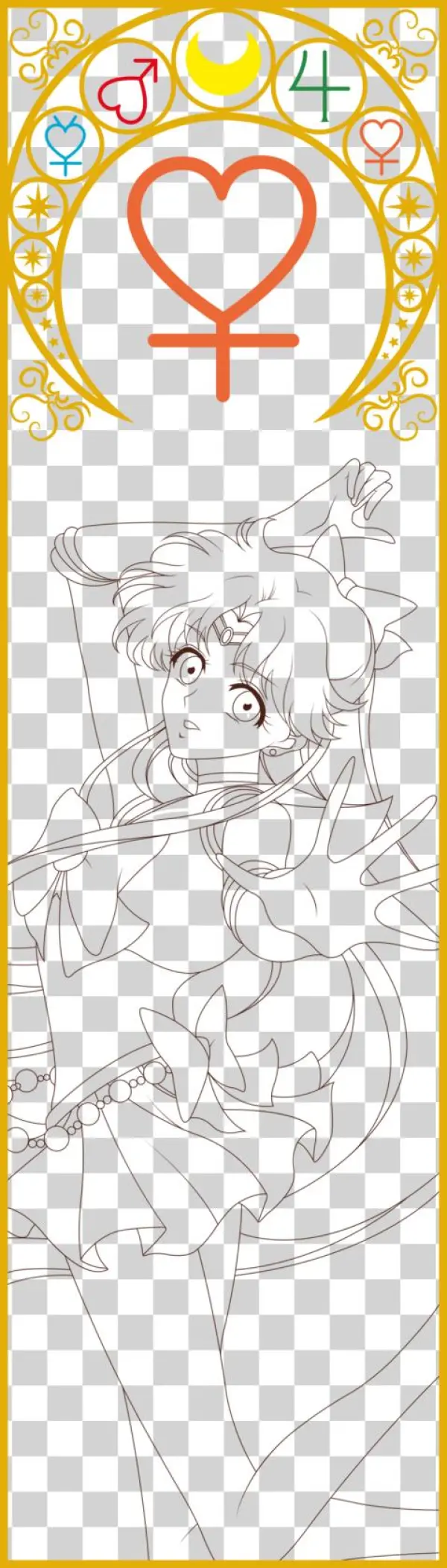 Sailor Venus By Blackcitty - Sketch