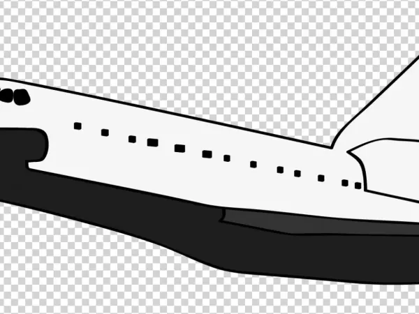 Space Shuttle Clip Art - Airliner