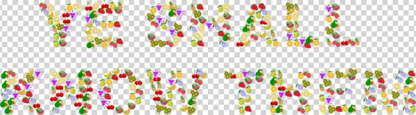 This Free Icons Png Design Of By Their Fruits