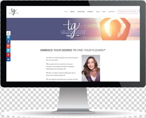 Tiffany Goyer Mockup1 - Web Page