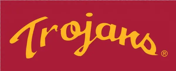 Usc Trojans Iron On Stickers And Peel-off Decals - Calligraphy