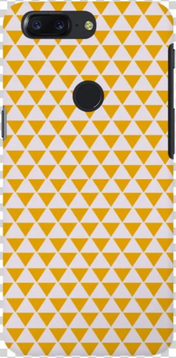 Yellow Triangle Oneplus 5t Case - Blanket