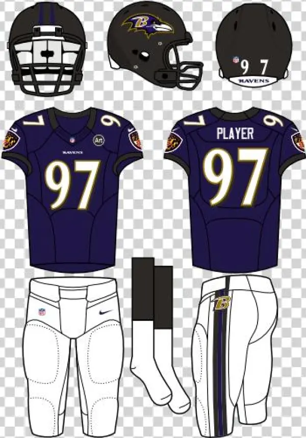 Baltimore Ravens - Houston Texans Home Uniform