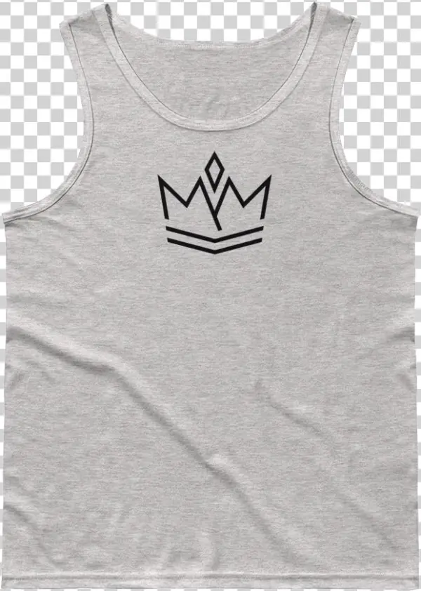 Black Crown Tank Top - T-shirt
