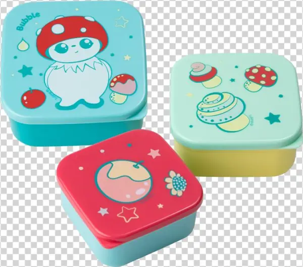 Bubble Lunch Box - Cartoon