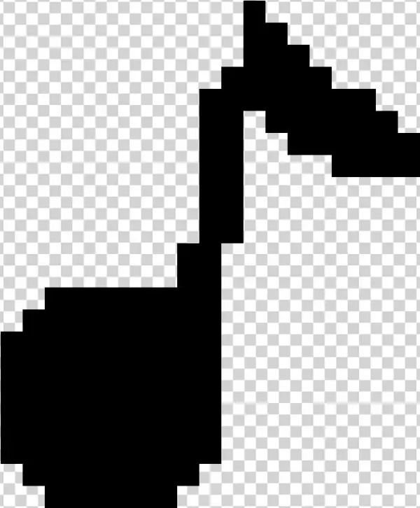 Eighth Note - Kamehame Ha Transparent