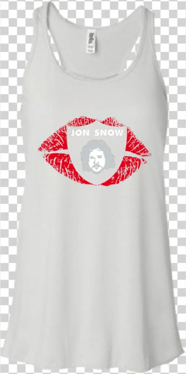 Game Of Throne Shirts Lip Jon Snow Hoodies Sweatshirts - Beauty And The Beast Shirts Beauty Owy Racerback Tank