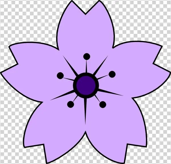 How To Set Use Purple Sakura Clipart