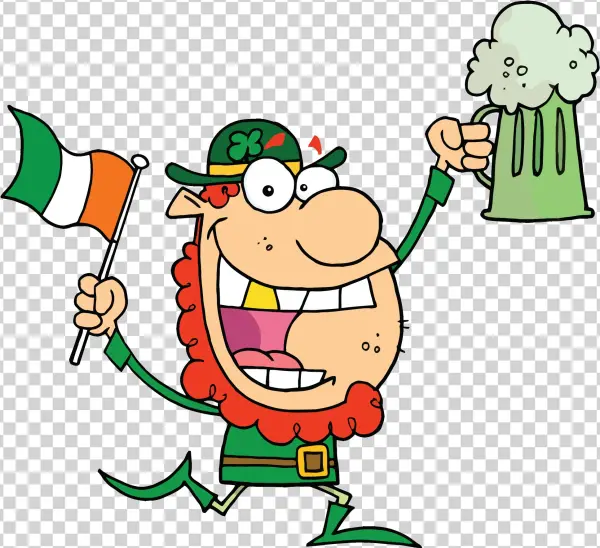 Image Library Download Stereotype Panda Free Images - St. Patrick's Day Tile Coaster