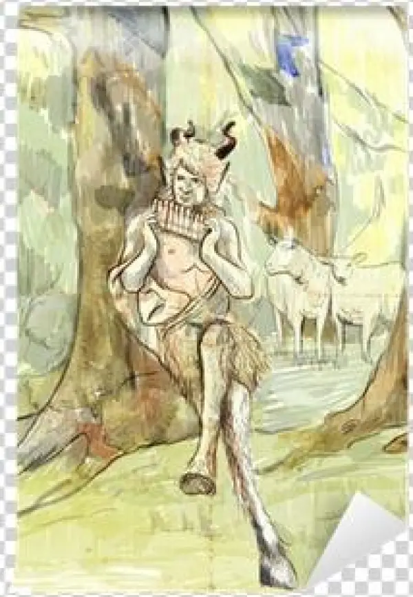 Is The God Of The Wild, Shepherds And Flocks Wall Mural - Flute Lore, Flute Tales: Artifacts, History, And Stories