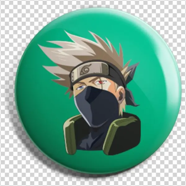 Kakashi Badge Magnet - Cartoon